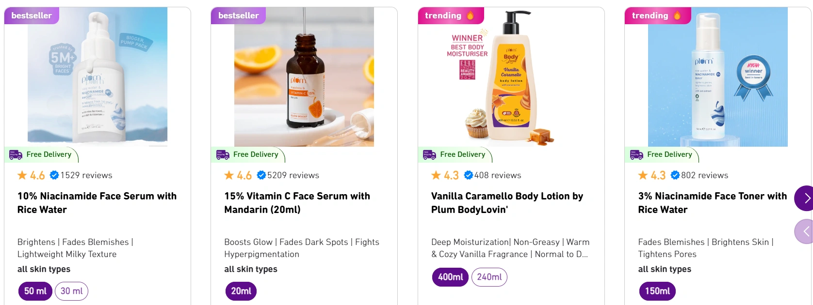 Natural Skincare Products